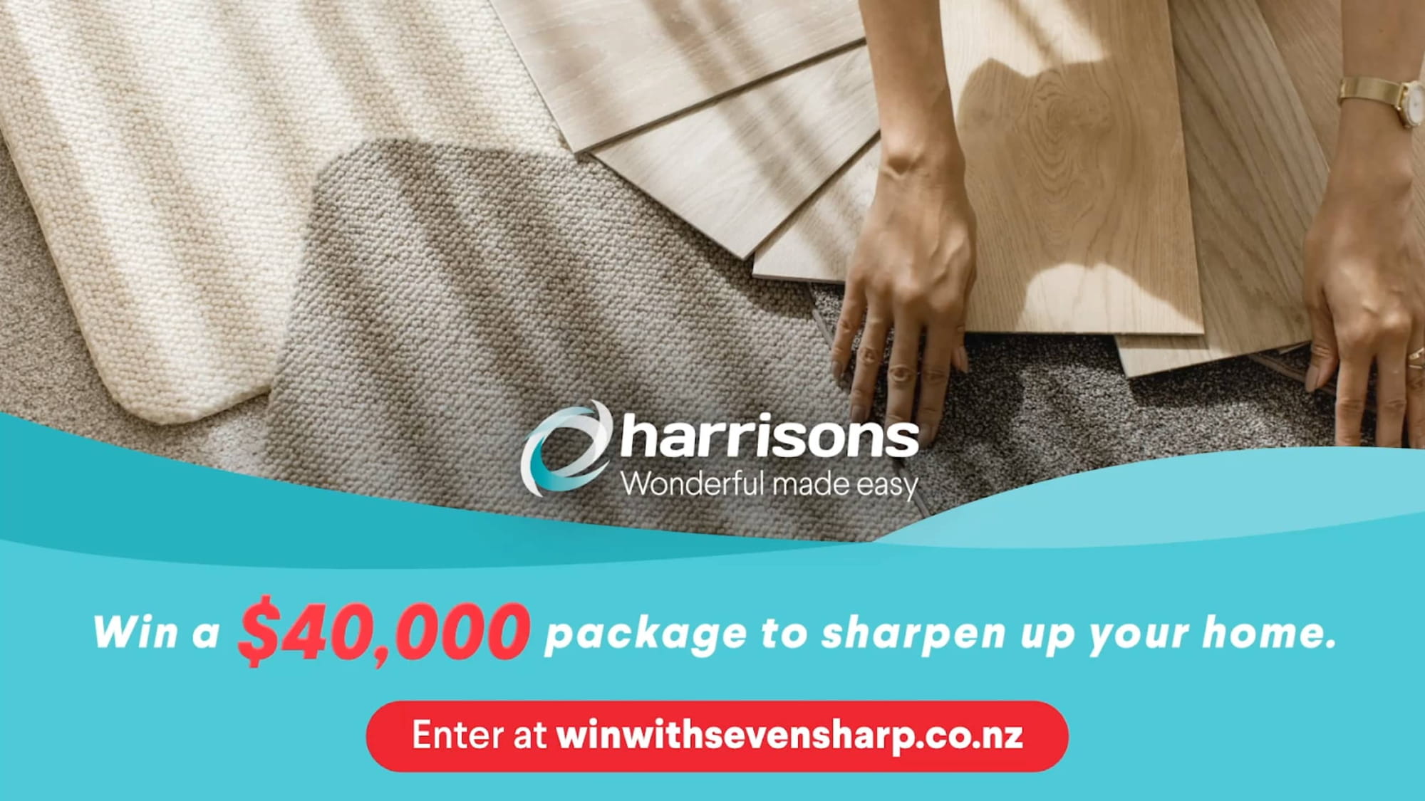 Win with Seven Sharp: Transforming Lives with Harrisons